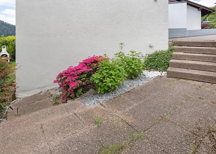 アパート Schlossblickwohnung Schiel ゲルンスバッハ