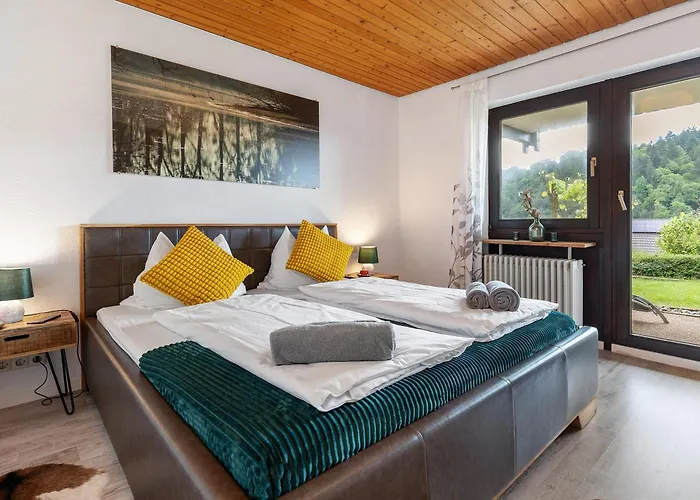 Schlossblickwohnung Schiel アパート ゲルンスバッハ